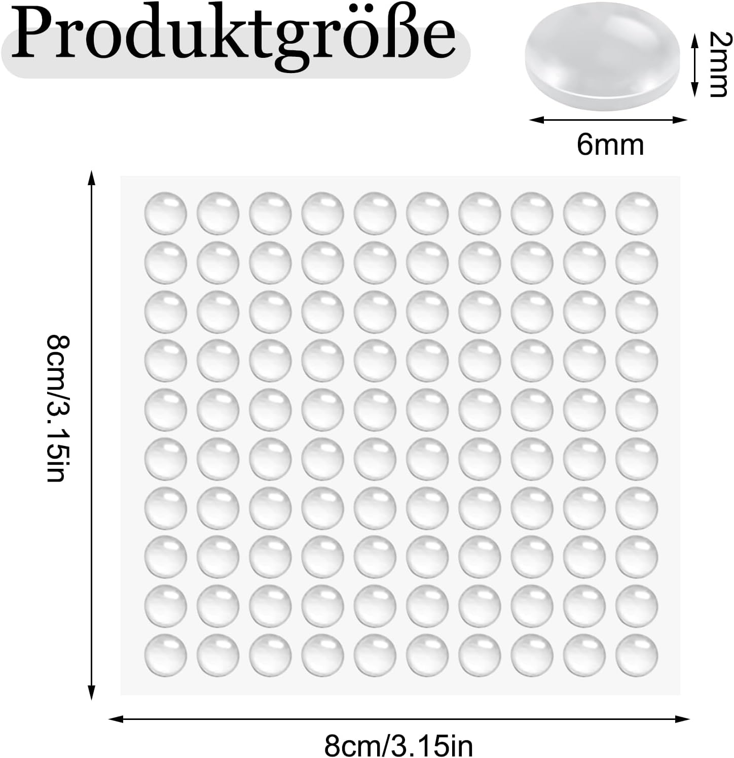 Abstandshalter Silikon